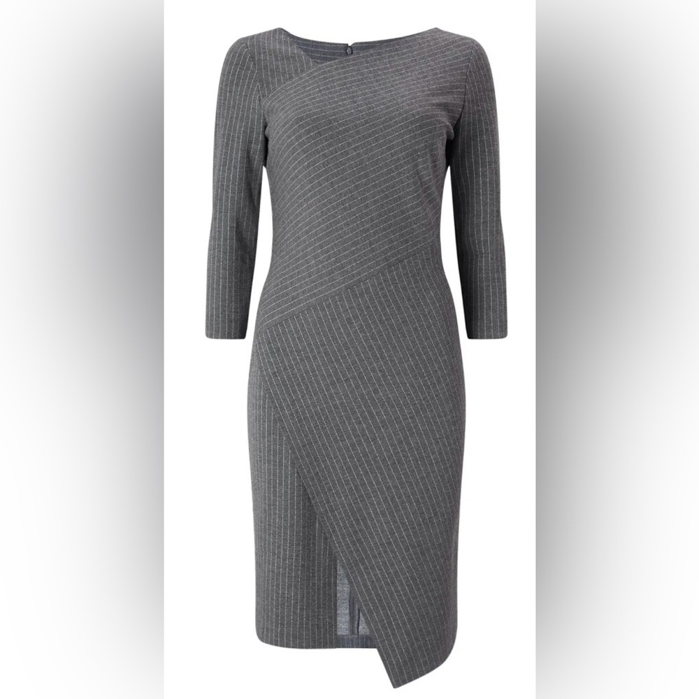 NWT Phase Eight striped asymmetrical dress sz: 6